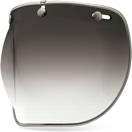 Bell Custom 500 Bubble DLX Visiera Tinto : Amazon.it: Auto e Moto