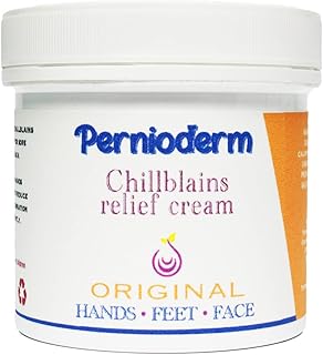 Pernioderm Chilblains Relief Cream 250ml | Soothing Calamine Cream for Irritation and Pain Relief | Chilblains Soothing Cream