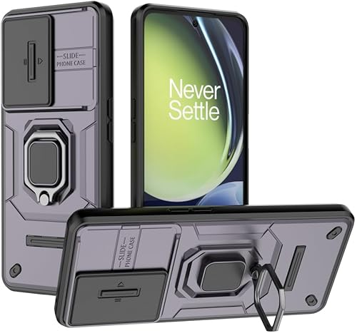 Vista 73 de Compatible con carcasa de soporte Honor 90 5G, con cubierta deslizante para lente de cámara compatible con funda Honor 90 5G REA-AN00 REA-NX9