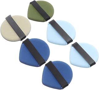 6 Uds. Polvo húmedo y seco Puff Mini Maquilla...