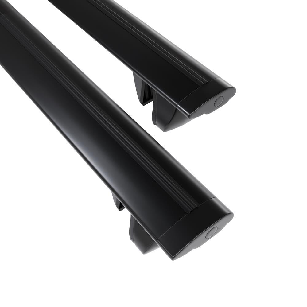 Barre Portatutto Per Nissan Murano 2002-2007 Modello Base - 2 Barre In Alluminio Nere - Portapacchi Auto Con Capacità 75kg