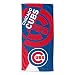 MLB Chicago Cubs "Puzzle" Beach Towel, 34"x72", Royal Blue