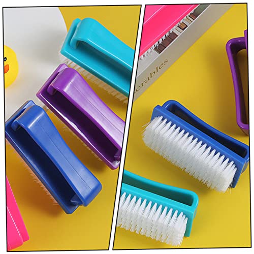 GLEAVI 4 Pçs Escova De Unhas Escova De Pó Ferramentas De Limpeza Doméstica Kits De Unhas Kits De Man