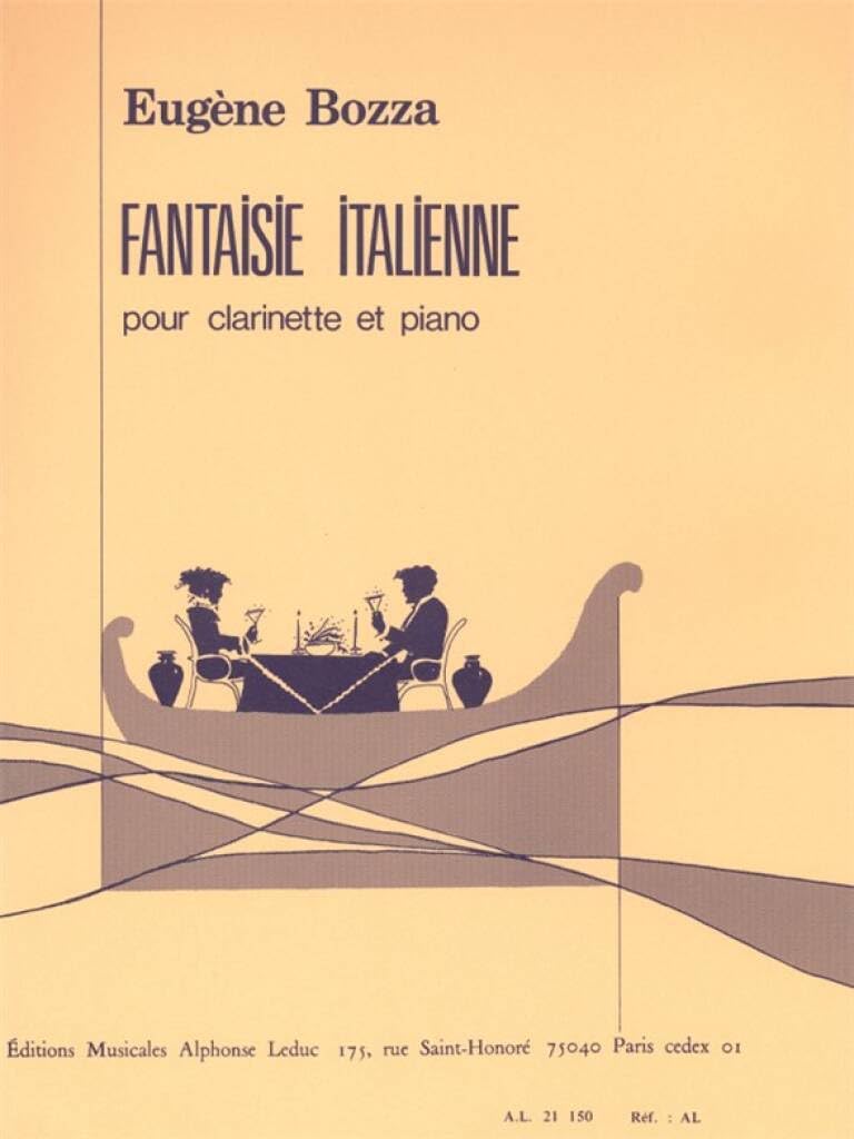 FANTAISIE ITALIENNE POUR CLARINETTE ET PIANO      Paperback – November 9, 2005