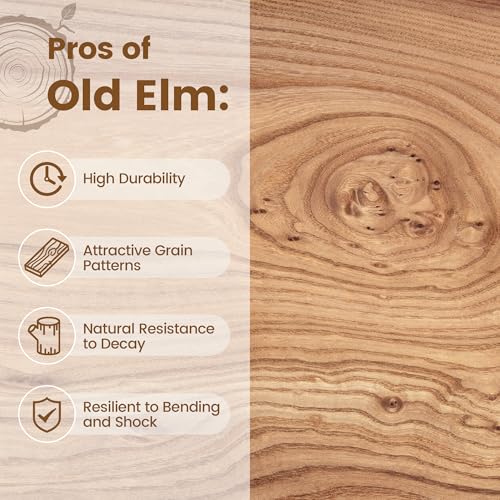 Rustic Elm Wood Floating Shelf for Wall, Flat Edge 55"W x 9.2"D x 1.4"H, 1 Pack with Invisible Bracket, Large Wall Mounted Storage Shelf for Living Room Bedroom Kitchen Bathroom Decor, Natural Finish by Venusmiles - Image 4
