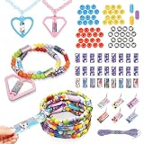 Picture of Scarmat 320pcs DIY Jewelry Sticker Making Kit, Cute Stickers Toy Bracelet Set for Girls with Book, Wearable Shareable Bracelets Sticker Set for Girls Ages 5-12, Birthday Gift for Kids