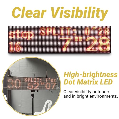 Pantalla LED Digital con Temporizador para Disparos miniatura 4