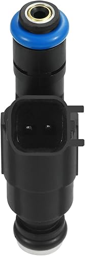 Miniatura 4 de Juego de 6 inyectores de combustible para válvula eléctrica compatible con Cherokee 4.0L Wrangler 4.0L 1999-2001 Wrangler 4.0L 1999-2004, apto para