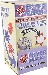 Exact FIT for All Points 1431176 Tablet Fryer Boil-Out BO X/40 Fryer Puck Counter - Replacement Part by MAVRIK