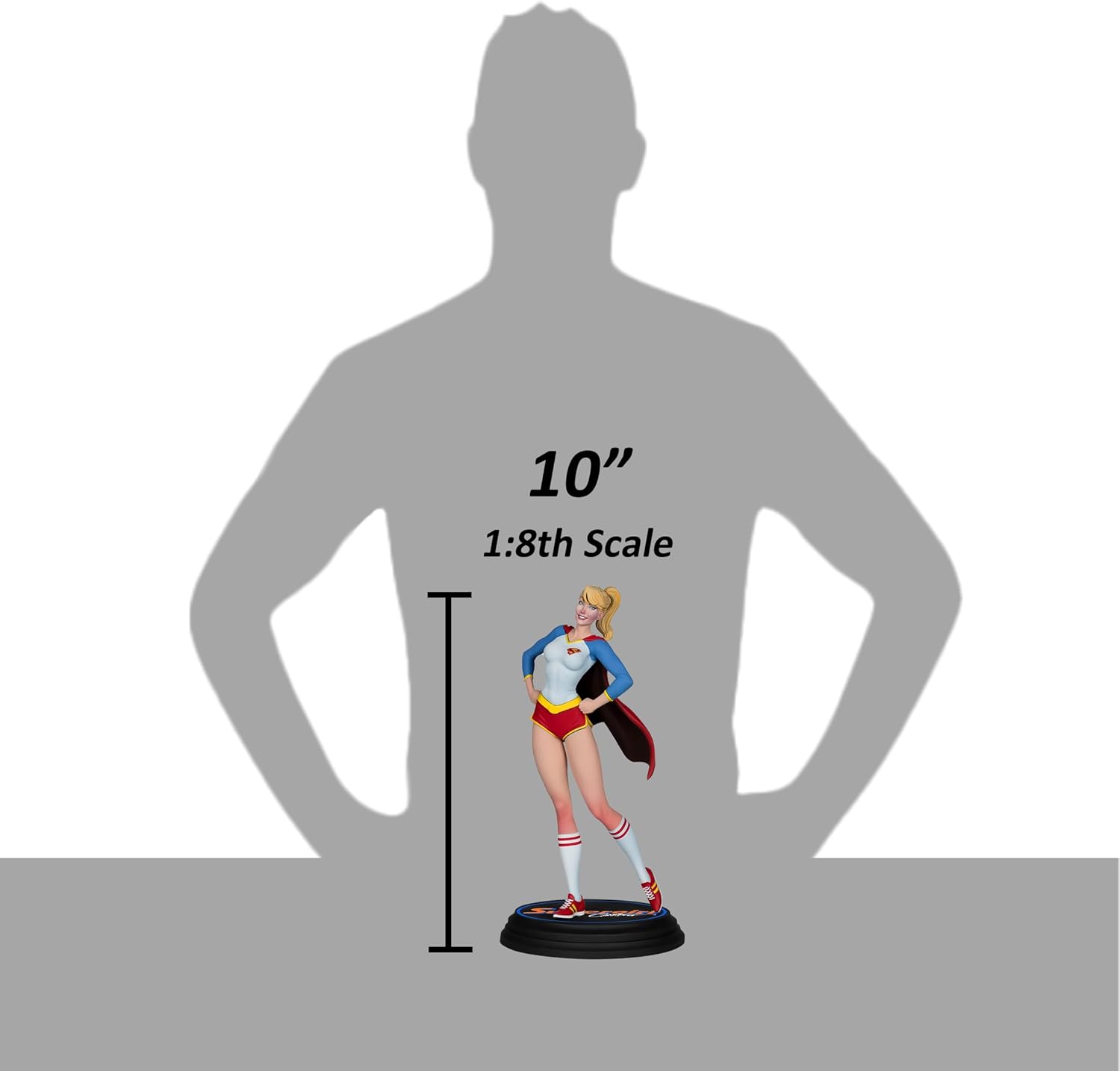 McFarlane Toys - DC Direct Supergirl by J. Scott Campbell (DC Cover Girls) 1:8 Scale Resin Statue