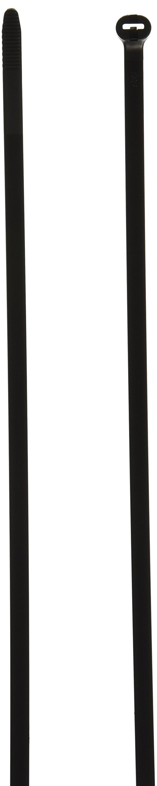 Thomas and Betts TYC527MX Cable Tie, UV Resistant Nylon, 85 lb, 13", Black