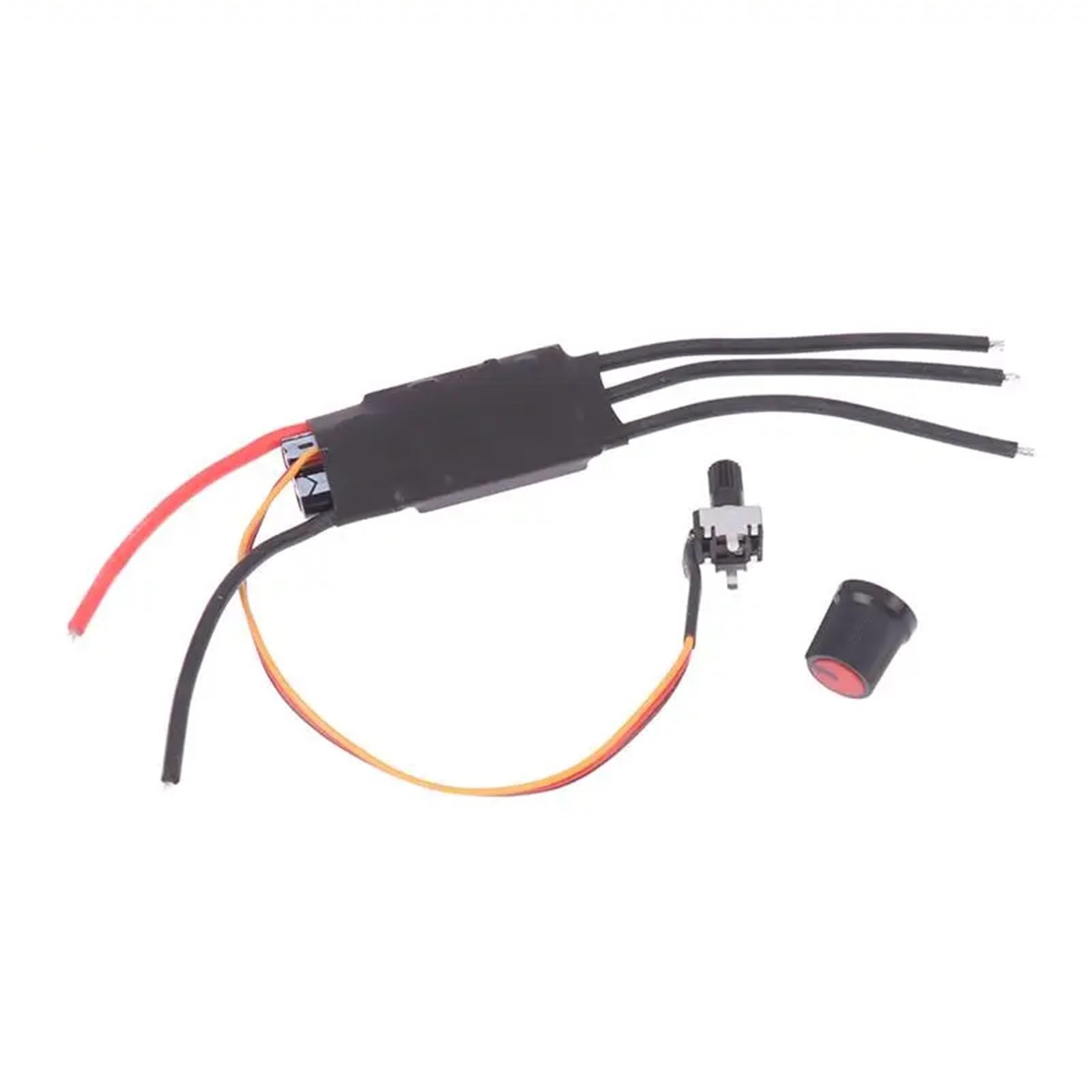Per BLDC Trifase Brushless Motor Driver Regolatore Velocità Con Potenziometro Modelli RC Aggiornamenti Parti Modello Accessorio Crawler Veicolo ESC RC