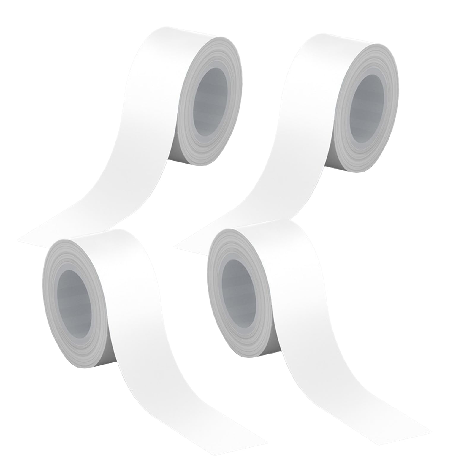 Rouleaux Ruban Étiqueteuse Imperméable 15mmx4m Lot de 4 pour Codes-Barres Prix Dates