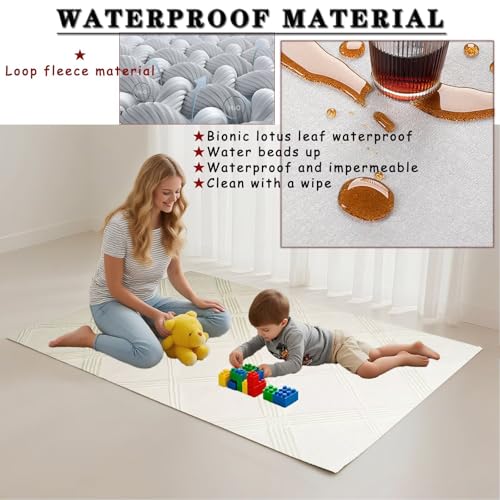 Tapis de couloir moderne lavable et antidérapant en pile bouclée douce - 3