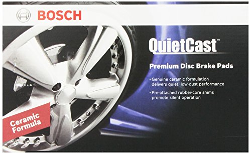 BOSCH BC1444 QuietCast Premium Ceramic Disc Brake Pad Set - Compatible with Select Hyundai Sonata; Kia Optima; FRONT by Bosch - Image 2