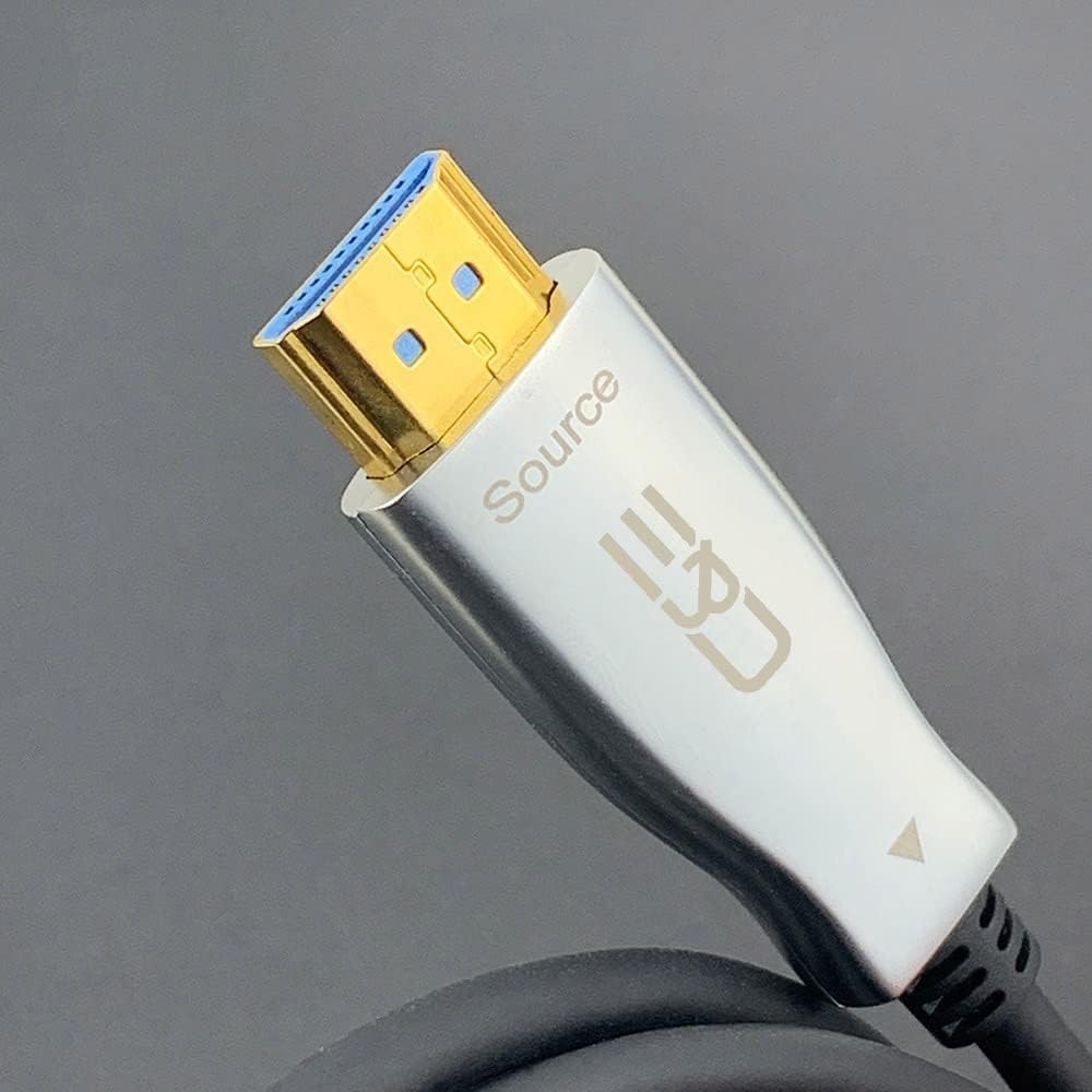 120ft (36.5M) High Speed HDMI Cable Male to Male with Ethernet Black (120 Feet/36.5 Meters) Built-in Signal Booster, Supports 4K 30Hz, 3D, 1080p and Audio Return CNE622484