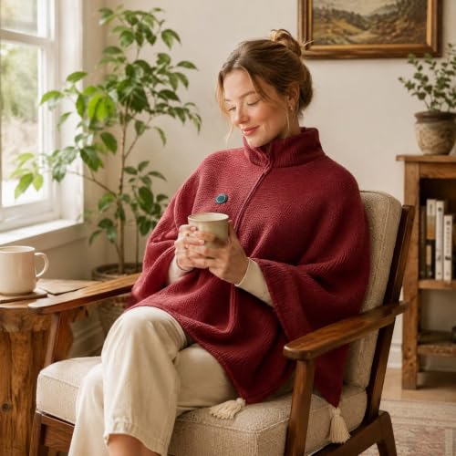 Lovskoo 59"x31" Wearable USB Heated Blanket Electric Heated Throw Blanket - image 1