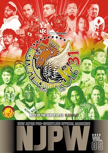 New Japan Pro Wrestling Brochure Best of The Super Jr.31 5726P-466