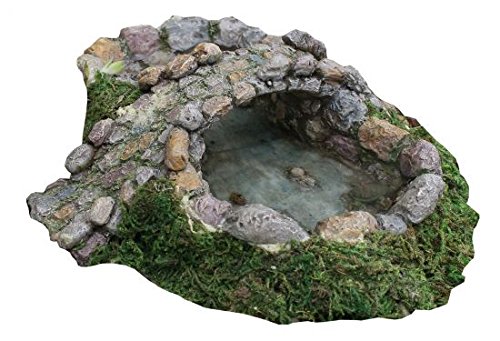 Marshall Home And Garden Stone Pond And Bridge Miniature Fairy Garden Accessory #Mg16 #TOP23