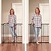 Evenflo Multi-Use Decor Tall Walk-Thru Gate, Black Metal