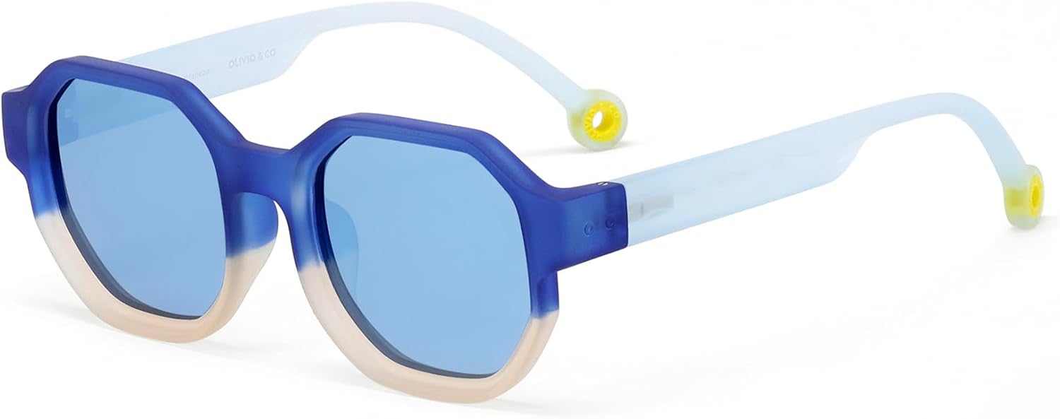 OLIVIO&CO Kids Sunglasses Youth Beach Sun Glasses Lightweight TR90 Frame UV400 Polarized Outdoor Shades for Boys Junior