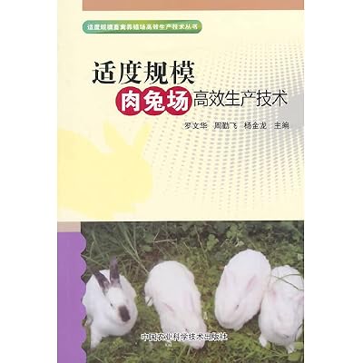 Rabbit farm appropriate scale and efficient production technology