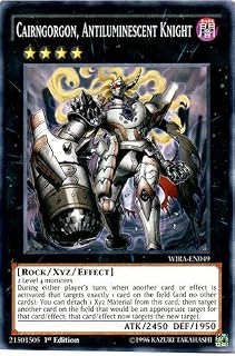 Yu-Gi-Oh! - Cairngorgon, Antiluminescent Knight - WIRA-EN049 - Common - 1st Edition (WIRA-EN049) - Wing Raiders - 1st Edition - Common