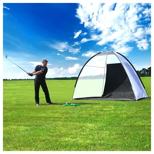 Links Choice Super Sized Net - Easy Assembly, 7ft x 10ft x 5ft, Ideal Golf Nets for Garden Practice, Includes Ground Pegs & Carry Case