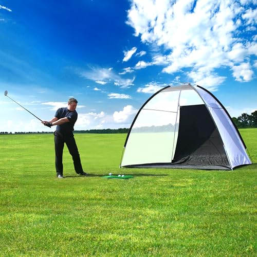 Filet de golf de grande taille Links Choice pour jardin avec étui
