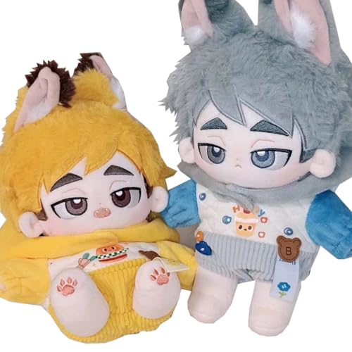 ハイキュー ぬいぐるみ 宮侑 宮治 人形ドール 20CM 人形おもちゃ グッズ 骨組み付き 服がありません 可愛い 癒し系 かわいい 人気 アニメ コスプレ小物 萌えグッズ 柔らかい 誕生日 プレゼント (宮侑,骨組み付き) [並行輸入品]