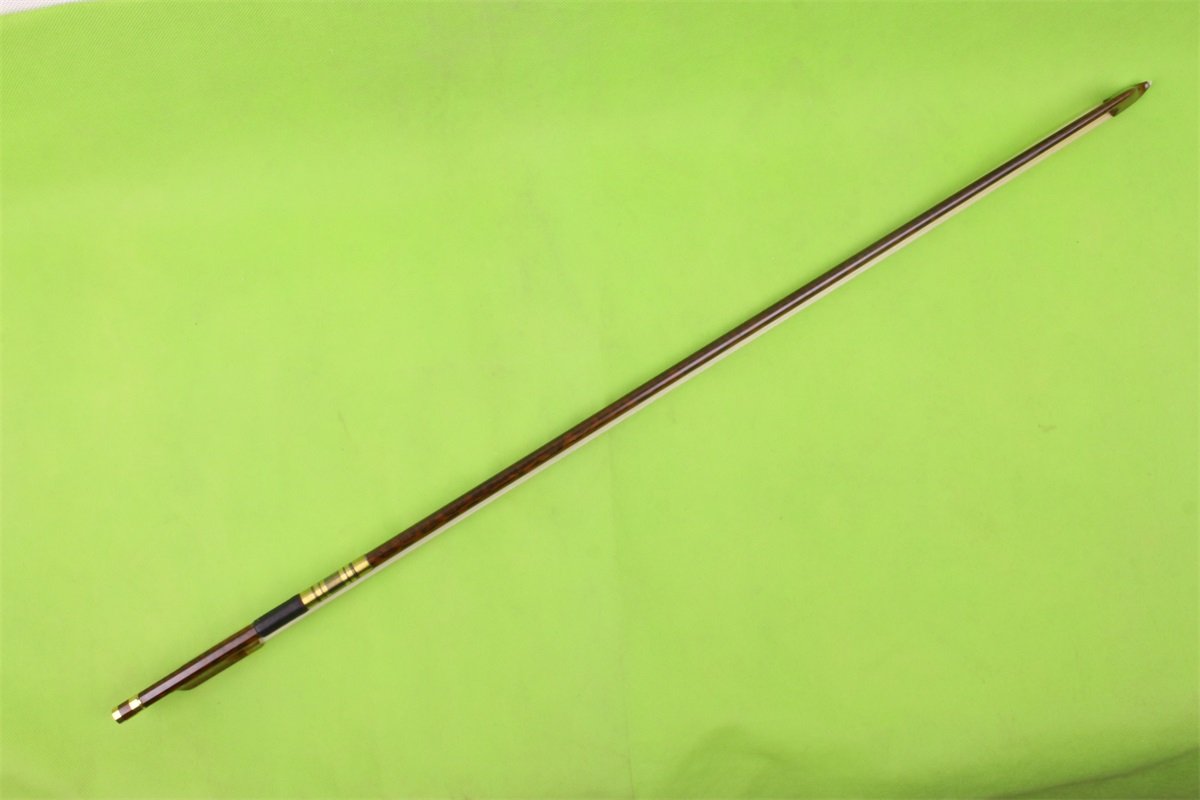 Yinfente Arco de violonchelo 4/4 de madera de serpiente, ojo de París, tamaño completo, bien equilibrado, piezas de violonchelo (plateado)