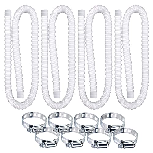 4 Sacchetti Di Ricambio Per Puliscipiscina In Nylon, Rete Filtrante Fine Con Cordino, 22x32 Cm, Per Piscine E Laghetti - 4