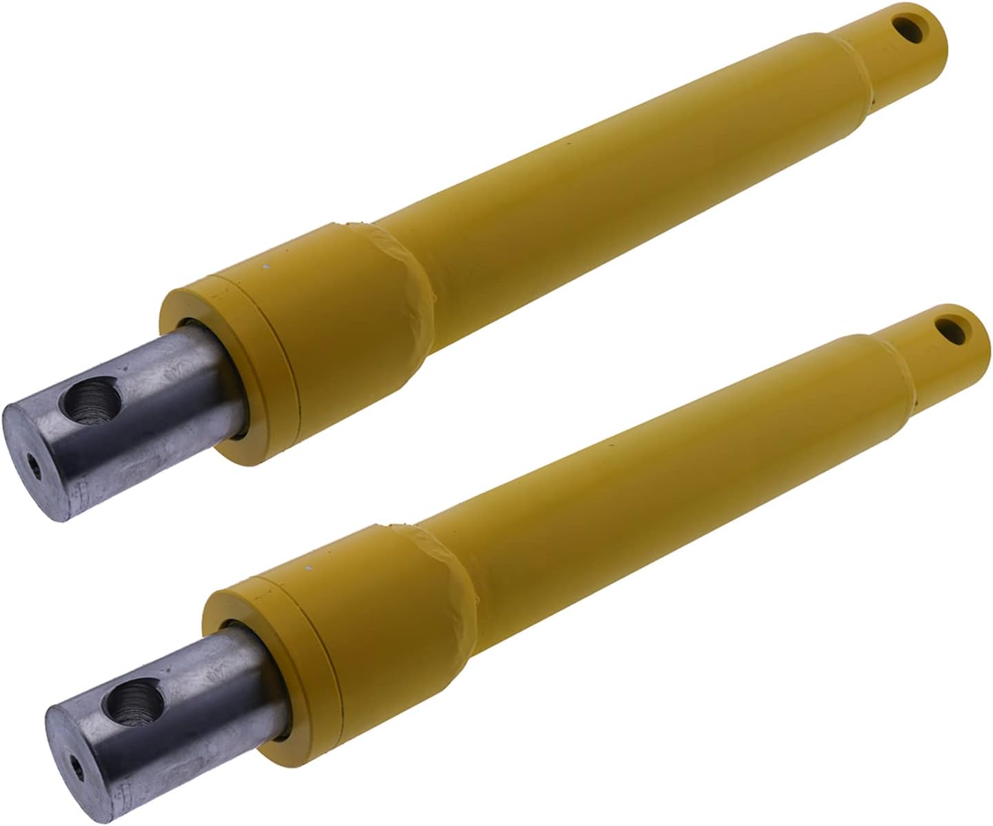 2PCS Snow Plow Angle Angling Cylinder Rams compatible with Meyer 05810 Ram 1.5" x 10" Hole 5/8"