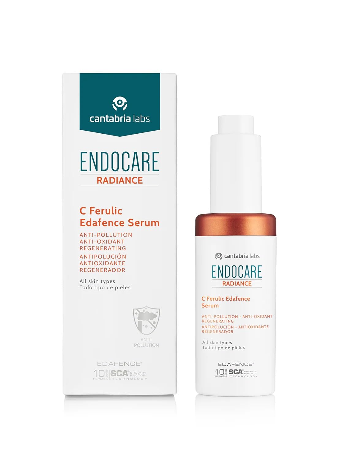 CANTABRIA LABS Endocare radiance c ferulic edafence serum 30 ml