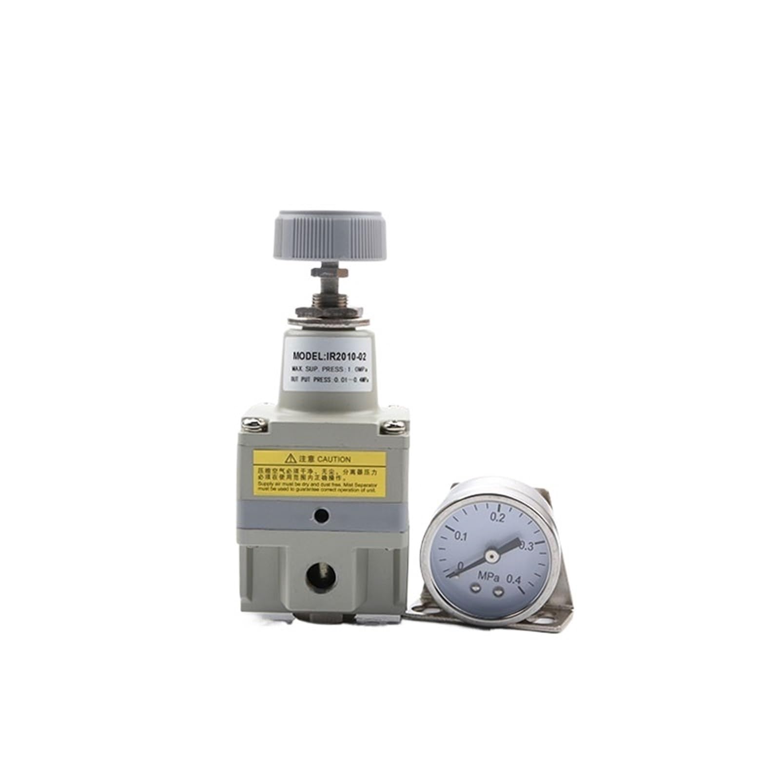 TIR1000 2000 3000 Tipo di valvola dell'aria del regolatore di precisione G1/8 1/4 3/8 1/2 componenti pneumatici (TIR3010-04-G1-2)