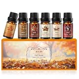 Auelife Fall Essential Oils Set for Diffusers for...