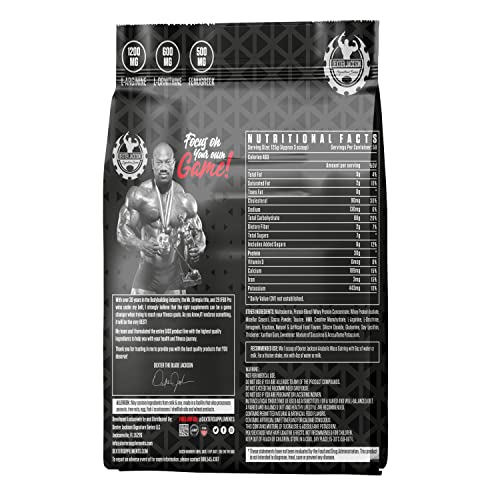 Image of Dexter Jackson Signature Series Black Series Anabolic | Premium Lean Mass Gainer |Chocolate Flavor | Gluten Free |22 Serving, 16Lbs