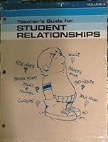 Teacher's Guide for Student Relationships Vol. 3 0866064052 Book Cover