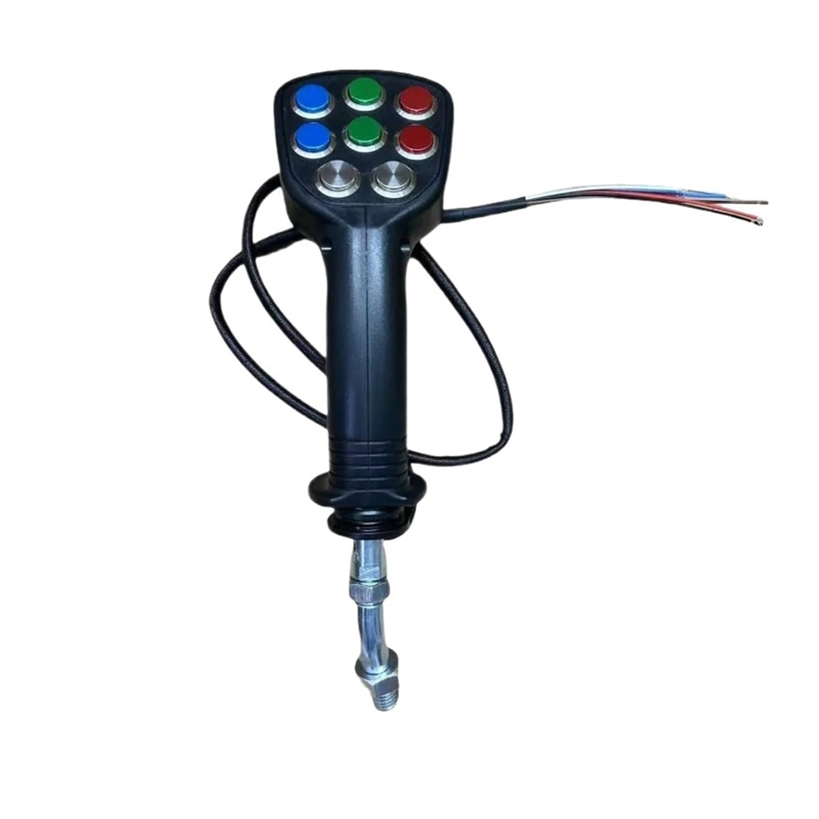 Mango joystick de engranaje de pegamento con 8 botones para campo 8