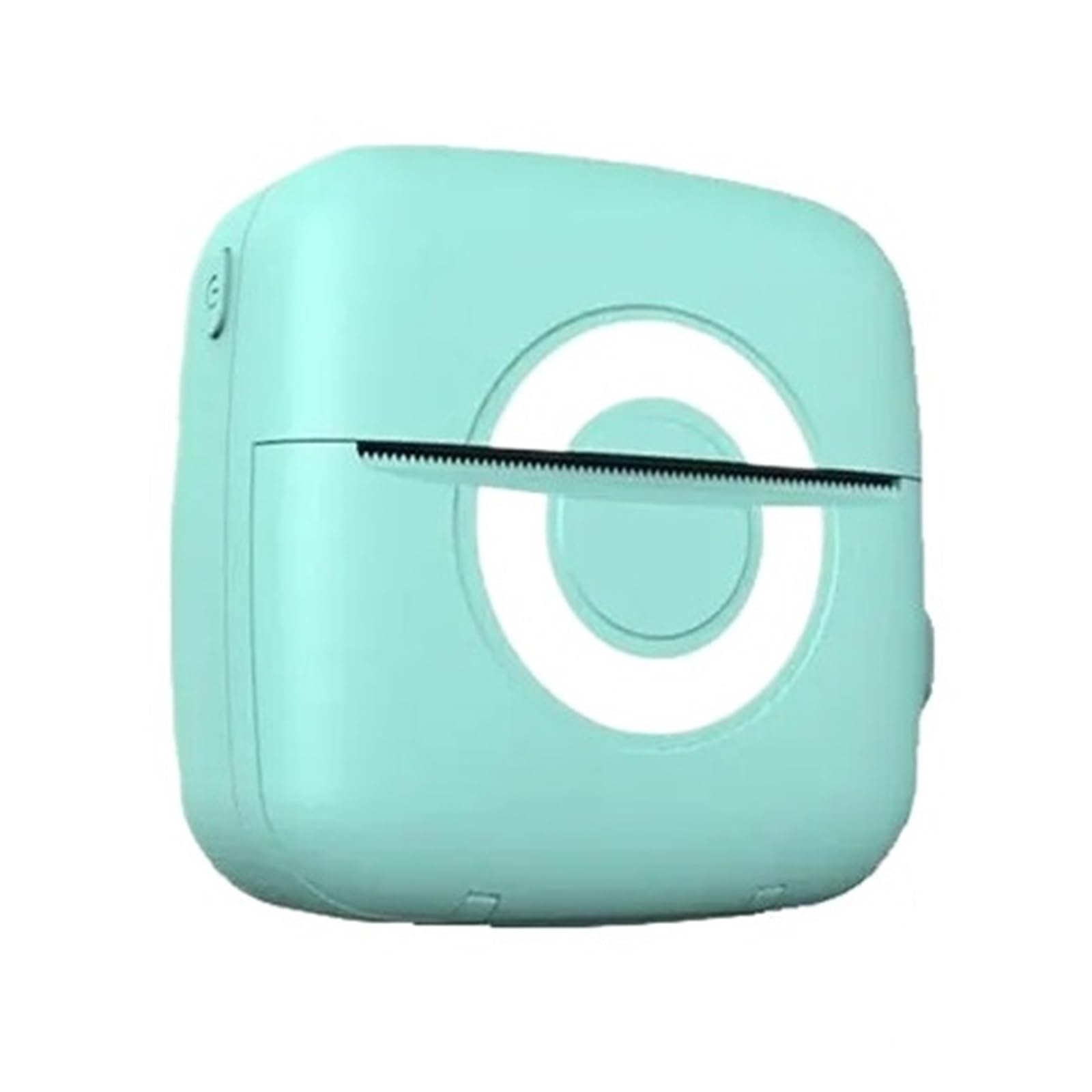 Stampante Termica per Etichette Mini Stampante Portatile Etichetta Adesiva Etichettatrice Fotografica Termica Stampatrice Colori Autoadesivi Carte Trasparenti(Blue)
