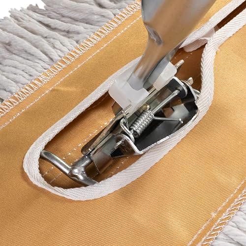Venmark Commercial Dust Mop – 48” Floor Sweeper for Tiles, Hardwood, and Laminate Floors, with Aluminum Broom Handle, Reusable Duster Head - Complete with Cleaning Cloth by Venmark - Image 4
