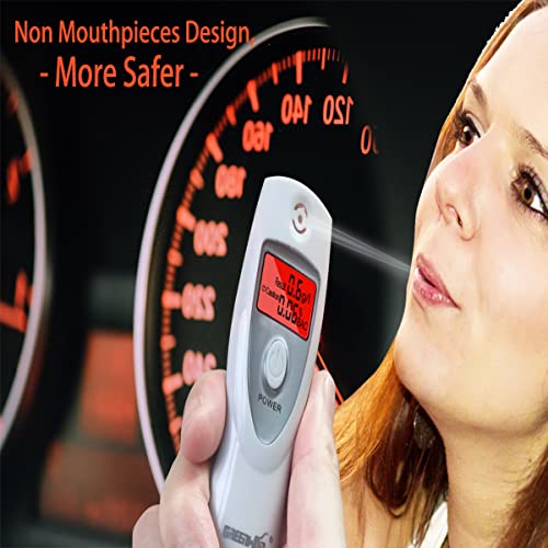 Mini Home Breathalyzer For Alcohol Tester, Portable Personal Breathalyzer To Test Alcohol,A Alcohol Detector Breathalizer To Calculator Bac Tracker White #TOP5