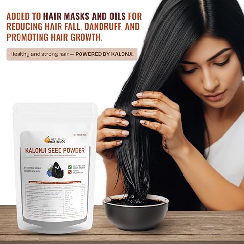 Image of H&O Defatted Kalonji Powder - 200 Gram - Low Fat Nigella Seeds Powder - Rich in Fiber & Antioxidants