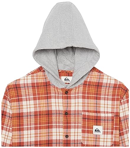 Quiksilver Boy's Halidon Hoodie Button Up Woven Top2
