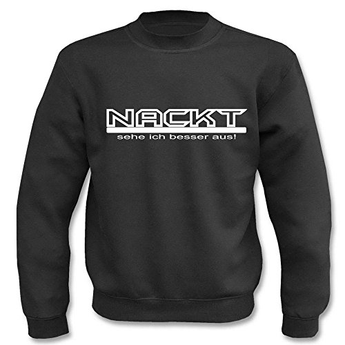 Jersey Nackt Sehe ich Besser aus para vestir con total confianza y un toque de ironía original