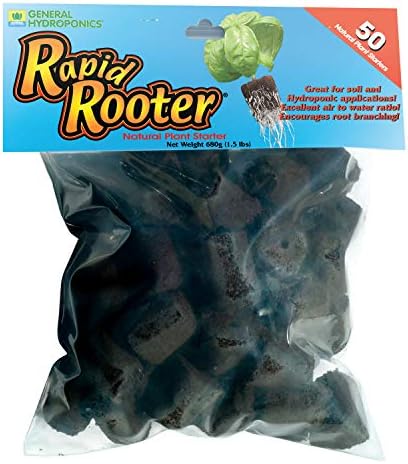 Hydroponic Seed Starter Kit - Which One Will Transform Your Garden? 4 General Hydroponics Rapid Rooter, Starter Plug for Seeds or Cuttings, Great for Soil or Hydroponics Growing System, 50 Plugs