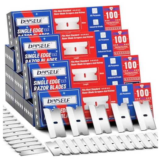 High Carbon Steel Razor Blades Pack