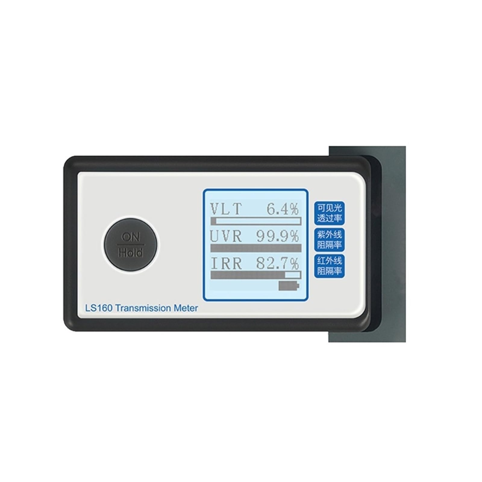 Tint Meter, O50 Portable Solar Film Transmission Meter, Test Window Tint UV IR Rejection Visible Light Transmittance with Storage Pouch