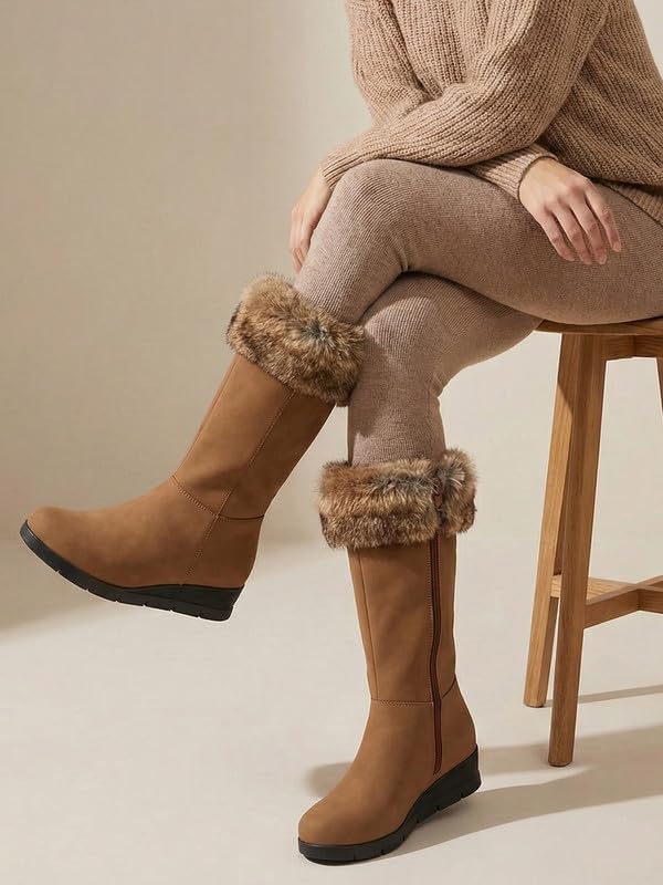 Image of FAUSTO Women Wedge Heel Boots