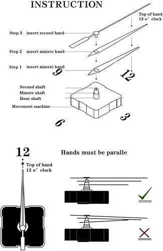 Miniatura 6 de Reloj de pared para bricolaje, silencioso, sin marco, funciona con pilas, reloj de pared acrílico dorado de 15.7 pulgadas, con calcomanía, relojes
